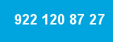 922 120 87 27 922 120 87 27